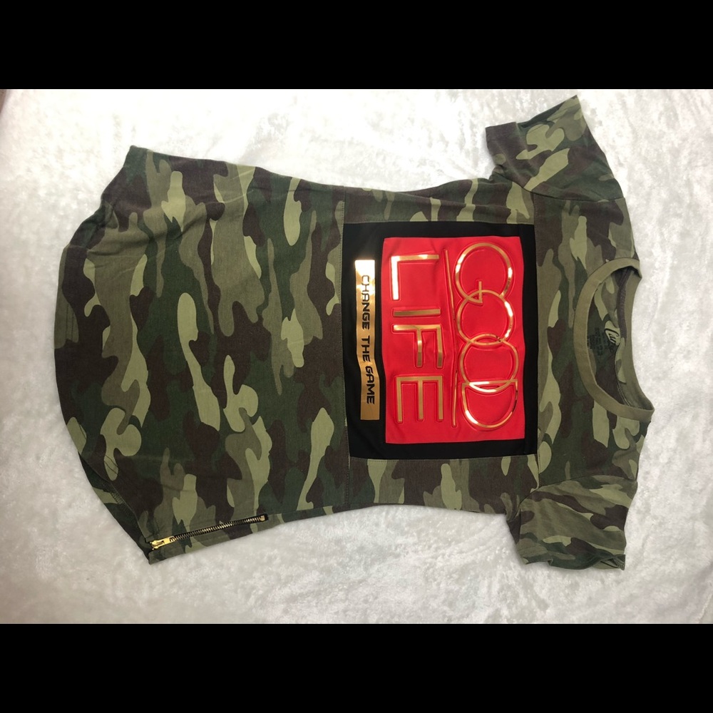 Good life camouflage shirt